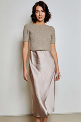DH NEW YORK MET SWEATER DRESS COMBO